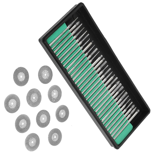 30 Piezas De Discos De Corte De Hojas De Sierra, 10 Piezas De Discos De Corte, 2 Piezas De Mandriles, Accesorios De Herramientas Rotativas De 1/2mm, Disco De Corte , Este Es