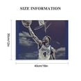thumbnail image 3 of Orinice  Basketball Star Anthony Edwards Minimalist Style Poster Art Picture Print Modern Family Office Posters. Unframe 16x12in, 3 of 6