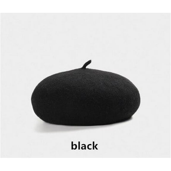 CoCopeanut Jual Panas 2020 dengan Harga Murah Fashion Baru Wanita Wol Warna Solid Baret Wanita Bonnet Topi Musim Dingin Semua Cocok Hangat Berjalan Topi cap 17 Warna