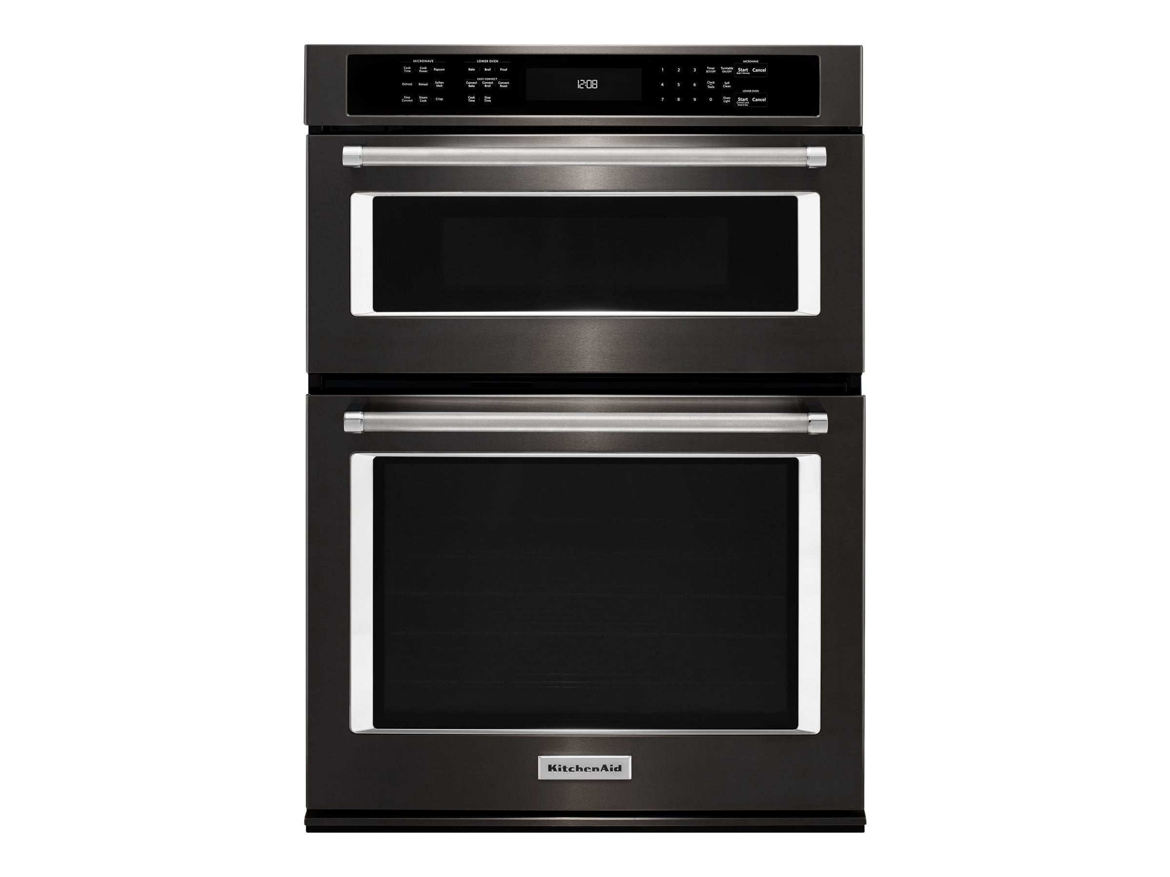 KitchenAid KOCE507EBS Oven / microwave oven (double oven) builtin