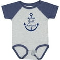 thumbnail image 3 of Inktastic Just Arrived Nautical Anchor Boys or Girls Baby Bodysuit, 3 of 5