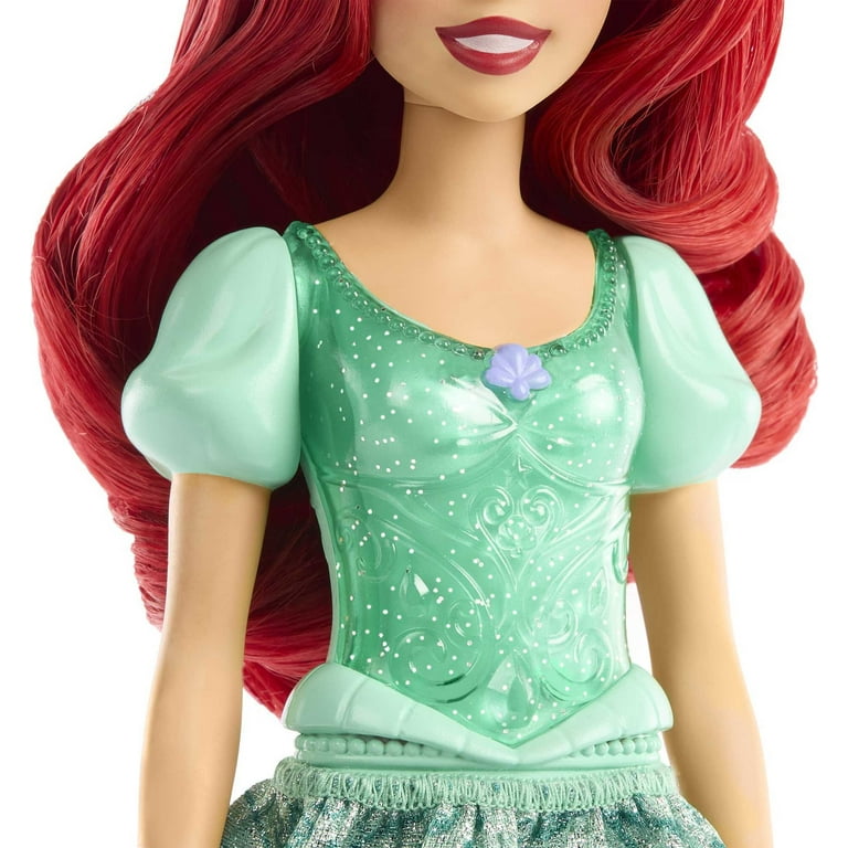 Disney Princess Ariel Fashion Doll with Red Hair, Blue Eyes Tiara Accessory, Sparkling Look - Walmart.com