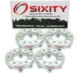 thumbnail image 3 of Sixity Auto 4 pc 1" 6x139.7 Wheel Spacers compatible with Mazda B2000 B2200 M12x1.5mm 1.25in Studs Lugs, 3 of 7