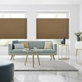 thumbnail image 3 of Keego Free Moving Cordless Cellular Shades Window Blinds Size and Color Customizable Brown 100% Blackout 41"w x 40"h, 3 of 8