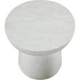 thumbnail image 2 of Afuera Living Contemporary Off White Indoor/Outdoor Concrete End Table, 2 of 6
