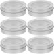 thumbnail image 1 of 6pcs Empty Tins Cookie Tins with Lids Holiday Tin Box Round Packing Boxes, 1 of 4