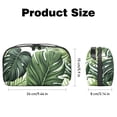 thumbnail image 5 of Palm Leaves Travel Organizer Cable Wire Cord and Cable Charger Bag Waterproof Oxford Cloth Electronic Accessories Storage Case 5.9x9.44x3.14 in, 5 of 6