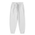 thumbnail image 4 of Men's Fleece Elastic Bottom Jogger Sweatpants with Pockets Workout Track Running Clothes Gym Athletic Pants, 4 of 7