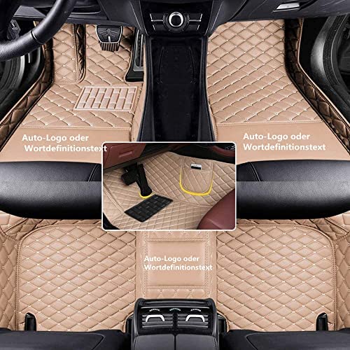 Car Floor Mats AllWeather Protection Luxury Leather Passenger Car to