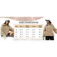 thumbnail image 7 of PUWEI Women's Fleece Sherpa Pullover Oversized Half-Zip Sweatshirt Warm Fuzzy Sweater with Pockets, 7 of 7