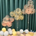 thumbnail image 1 of 8 Tubes Balloons Display Column Stand Holder Baby Shower Wedding Birthday Decor, 1 of 8