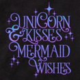 thumbnail image 2 of CafePress - UNICORN KISSES And MERMAID WISHES Body Suit - Cute Infant Bodysuit Baby Romper - Size Newborn - 24 Months, 2 of 3