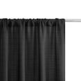 thumbnail image 4 of Mainstays Southport Textured Light Filtering Curtain Panel Pair, Set of 2, Charcoal, 40"W x 95"L, 4 of 11