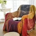 thumbnail image 1 of Muyoka Manta Jacquard para sofá, sillón, manta de cama individual de chenilla, colcha, funda para sofá y silla, manta de viaje para cama, sofá, silla suave de 150x190cm Muyoka Hogar, 1 of 7