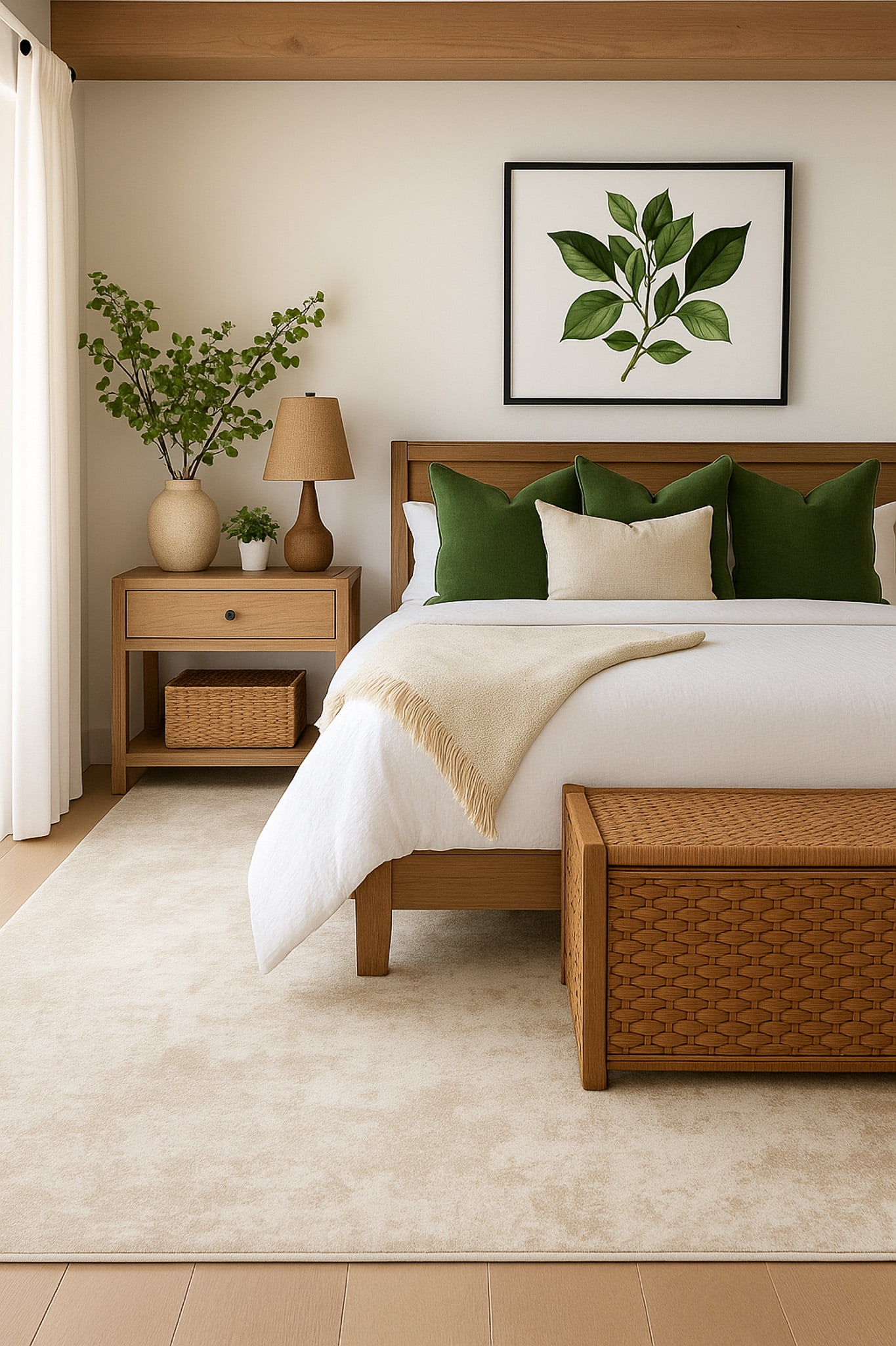 Rug Branch Nomad Abstract Indoor Area Rug, Beige Cream, Modern - Living Room, Bedroom, Dining Room, and Kitchen