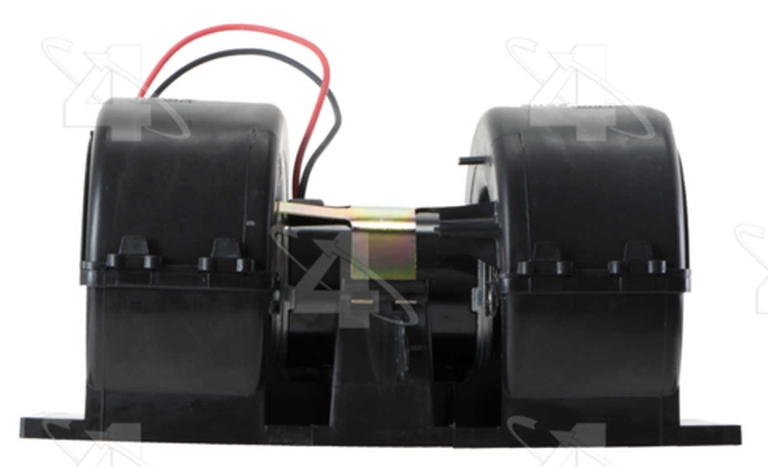 Four Seasons 35021 Double Shaft Vented CW Blower Motor w/ Wheel