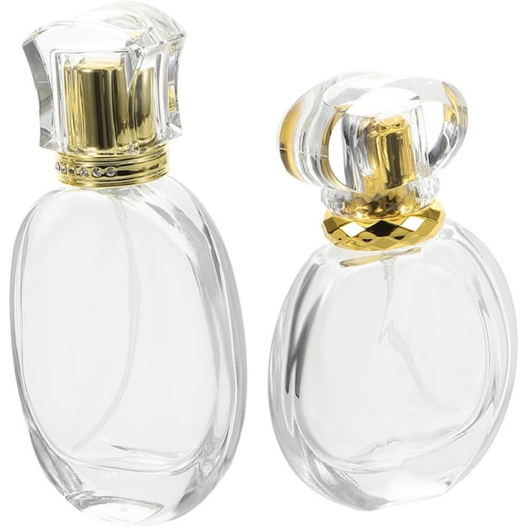 ZOUSSIQI Vintage Refillable Perfume Spray Bottle Glass Travel Containers for Fragrance Fine Mist Atomizer Sample Bottles Portable Empty Perfume Bottles for Men and Women CA919-50349