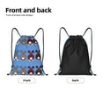 thumbnail image 5 of Kdxio Cute Bunny Print Drawstring Backpack Bag,Waterproof Draw String Back Sack, Gym Drawstring Bags Swim Bag For Unisex, 5 of 9