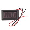 thumbnail image 4 of 4Pcs Voltímetro Digital Dc 5V A 120V Medidor de Panel de Voltaje 0.56 Pulgadas LED Display Tester B, 4 of 5