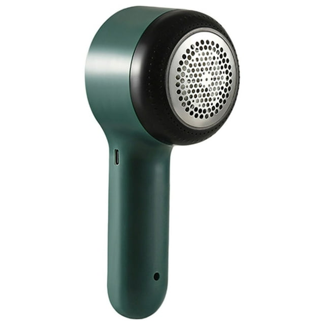 Fabric Shaver And Lint Remover, Rechargeable Model Sweater Defuzzer, 1 Replaceable Stainless Steel Blades, Battery Operated, Clothes Fuzz