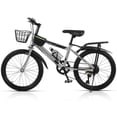 thumbnail image 1 of HONITANO Bicicleta de Montaña de 20 Pulgadas con Cambios para Niños de 125 a 140 cm, 1 of 9