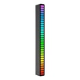 thumbnail image 1 of Lumières Rythmiques à Contrôle Sonore RVB 32 DEL 18 Couleurs Mode Spectre Audio 5 Niveaux de Vitesse 4 Niveaux de Luminosité Type‐C USB Lampe Activée Vocale Portable pour Décoration de Voiture, Salle de Jeux, Bureau, 1 of 7