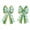 Green, variant on TanSiDing Large St. Patrick's Day Bows for Wreaths, St Patrick's Day Wreath Bows, Irish Shamrock Bows for Front Door, St. Patrick's Day Decor, Green Bows for Parade Indoor Outdoor Party Decor