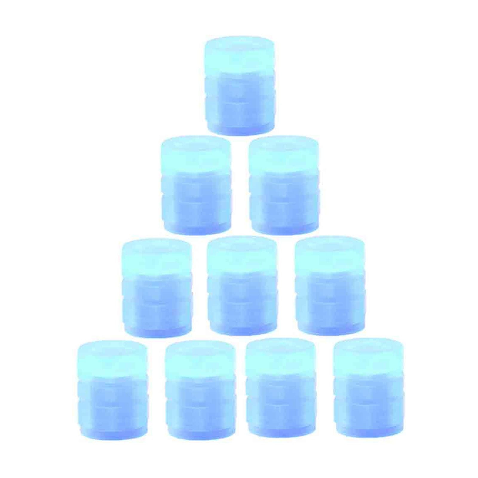 Universal Fluorescent Car Tire ValveCaps, 12Pcs Tire ValvesStem Caps