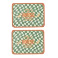 thumbnail image 1 of 2 piezas de tapetes de estilo occidental, tapetes de cocina avanzados, tapetes aislantes del calor, tapetes para placas resistentes a altas temperaturas y al aceite., 1 of 5