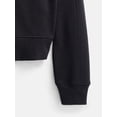 thumbnail image 3 of Athletic Works Girl's Active Core Fleece Crewneck Sweatshirt, Sizes 4-18 & Plus, 3 of 3