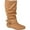 Chestnut, variant on Journee Womens Shelley-6 Wide Calf Round Toe Mid Calf Boots