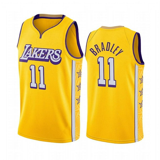 Sebneei Nba James Basketball Jersey No. 23 / Lakers Jersey Set Kids Adults Yellow L