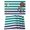 Teal, variant on Anchor Gray Placemats Set of 12 Modern Navy Blue White Striped Nautical Place Mats Indoor Wipeable Table Mats Washable Cloth Dining Table Placemats for Kitchen Holiday Party Home Decor 13x19 Inch
