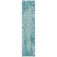 thumbnail image 3 of SAFAVIEH Runner Rug 2'2"x13' - Evoke Collection - Traditional Design, Blue & Ivory, Non-Shedding & Easy Cleaning, Ideal for Living Room, Bedroom, Dining Space, Entryway, Hallway, Kitchen, 3 of 12
