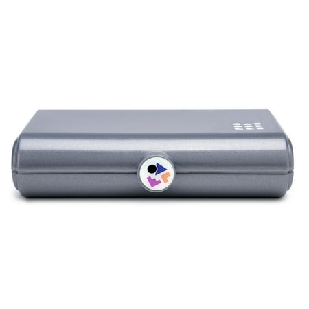 Caboodles Take it Touch-Up-Tote, Cosmetic Case, Silver Sparkle