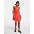 thumbnail image 2 of No Boundaries Poplin Dress, Women's XXS-XXL, 2 of 5