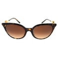 thumbnail image 2 of Versace 0VE4404 108/74 Havana Round Full Rim Sunglasses for Womens, 2 of 4