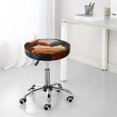 thumbnail image 2 of Cauagu Lava Dragon Print Round Stool Covers,Seat Cushion for Round Bar Stool Chair Seat Cover for Bar Round Chair Fits for 12/13/14in Bar Stool Cushion, 2 of 7