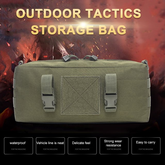 Mochila portátil impermeable Molle bolsa de accesorios multifuncional de gran capacidad FLhrweasw Nuevo