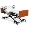 ProHeal Ultra Low, Full Electric Electric Hospital Bed for Home Use with Qbar Rails, 7" - 31" Height Range, 36" Wide, Adjustable Length, 500 lbs Bariatric Capacity