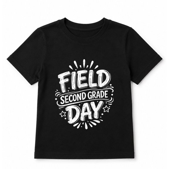 Field Day 2026 2nd Second Grade School Red T-Shirt