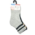 thumbnail image 2 of Wonder Nation Boys Sport Mid-Crew Socks, 6-Pack, Sizes S-L, 2 of 10