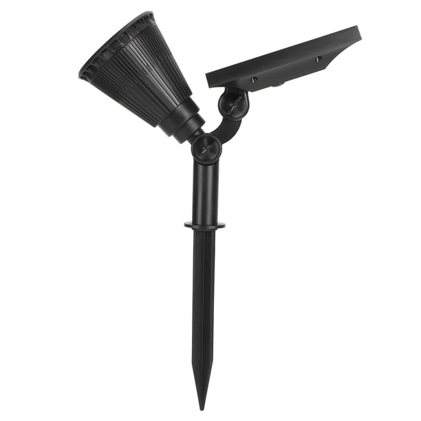 Focos Solares Con Brillo Ajustable E IP65, Chips De 9 Lentes Luces De Paisaje Solar Para Jardín, Garaje, Iluminación Al Aire Libre Montada En La Pared