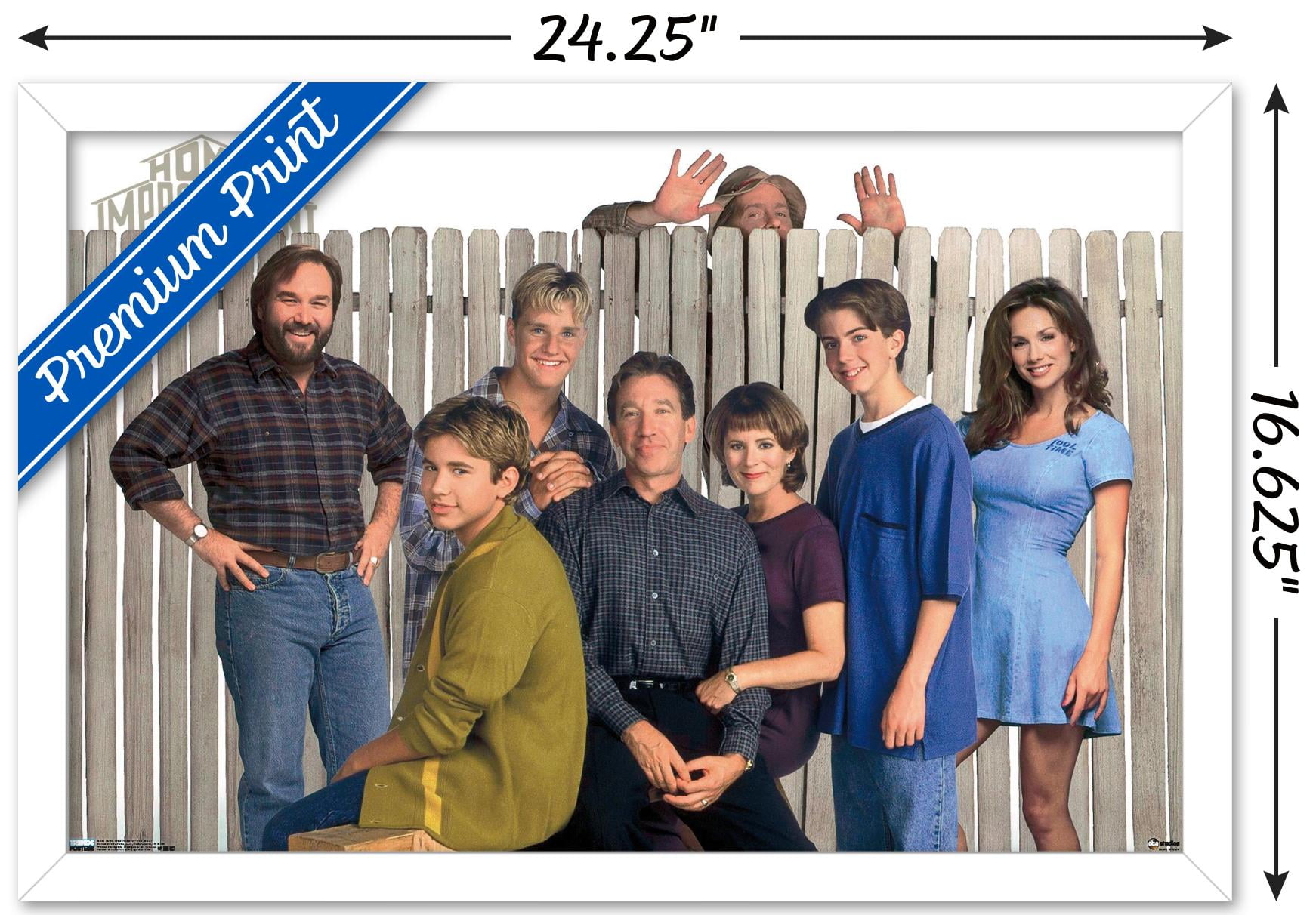 Home Improvement - One Sheet Wall Poster, 14.725" x 22.375", Framed