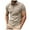 Khaki, variant on JLFKNG Men's Polo Shirts Short Sleeve Shirt For Men Summer Casual Solid Color Slim Fit Holiday Shirts Tops Comfy Summer Clothes