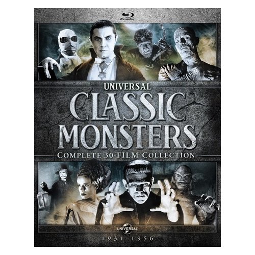 UNIVERSAL CLASSIC MONSTERS-COMPLETE 30-FILM COLL (BLU-RAY/24DISCS)