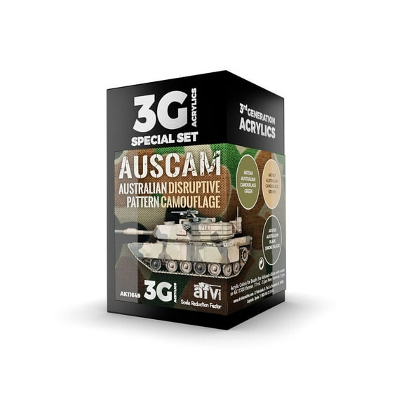 AK Interactive: 3G AUSCAM Colors Set - AK11649