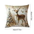 thumbnail image 6 of Pillow Covers Covers Christmas Standard Pillow Cases, Ultra Soft Microfiber Pillowcases Standard, Christmas Snowflake Bed Pillow Covers, Fade Resistant, Easy Slip-On J, 6 of 6