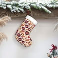 thumbnail image 6 of Haiem rock music Skull record Pattern Christmas Stockings, Personalized 18 Inches Knit Christmas Stockings Xmas Hanging Stockings for Family Christmas Decorations, 6 of 7
