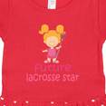 thumbnail image 3 of Inktastic Future Lacrosse Star Girl Girls Toddler Dress, 3 of 4